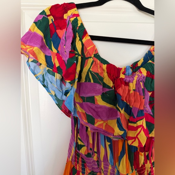 Terra & Sky Vibrant Multicolor Maxi Dress - Picture 2 of 4